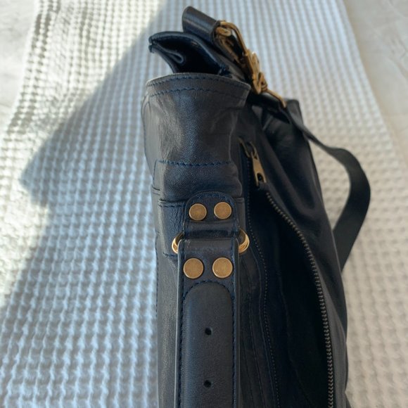 Proenza Schouler Ps1 Navy Leather Cross Body Bag - Picture 9 of 16